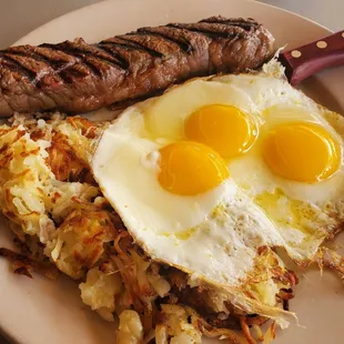 Coulette Steak and Eggs