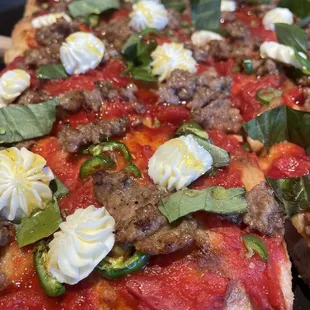 Sausage and Honey Slice