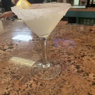 Small Lemon Drop Martini
