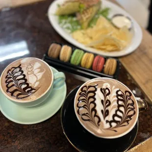 food, dessert, cupcakes