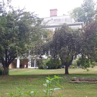 Side of the main house