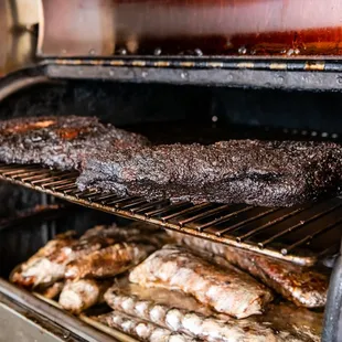 ribs, food, bbq ribs