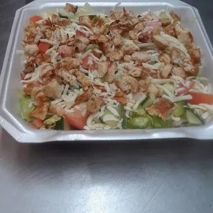 Grilled chicken salad