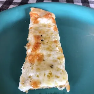 Closeup of cheese stick