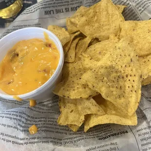 $10 chips and queso...