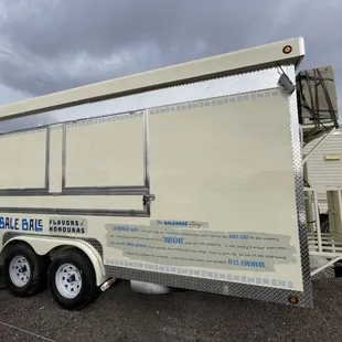 Brand new Honduran food trailer!