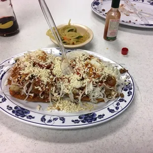 Honduran enchiladas
