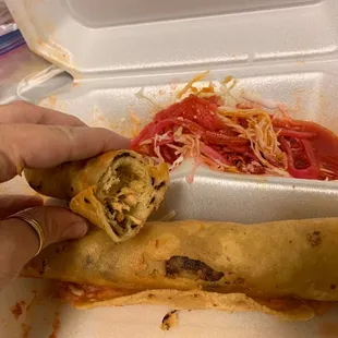 Honduran tacos