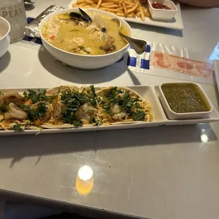 Shrimp tacos