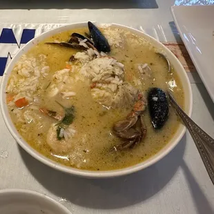 Seafood soup
