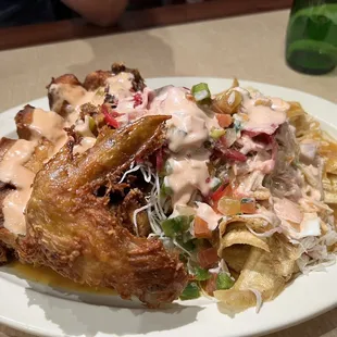 Fried chicken breast