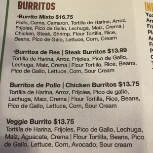 Burritos