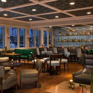 interior, sushi and sashimi