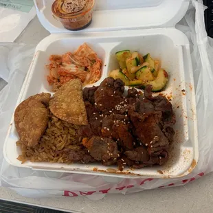 Spicy beef