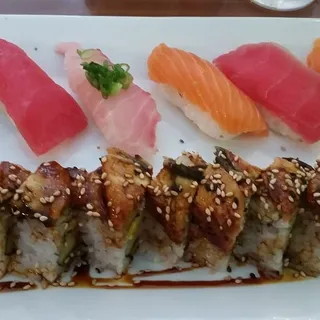 Sushi And Roll Combo E