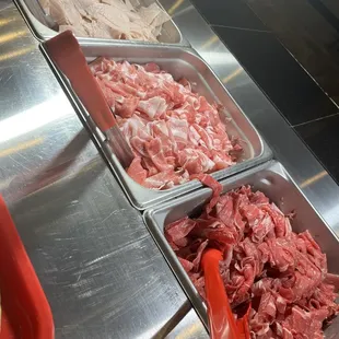 Meat selection