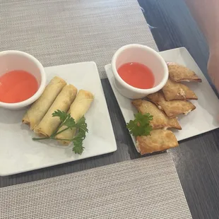 Maru Haki Spring Rolls &amp; Crab Rangood