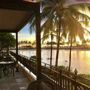 Beachfront view from Bali Steak and Seafood