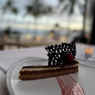 Waialua Triple Chocolate Crunch Cake