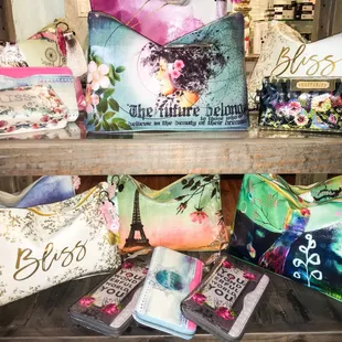 Papaya Art bags and wallets