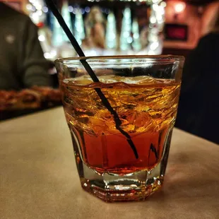 The old pal (their spin on a boulevardier)