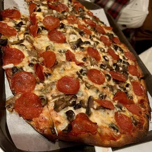 The Pepperoni Special Balistreri Pizza medium pie