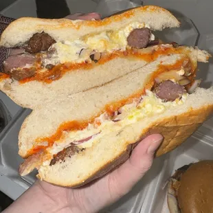 10 piece Ćevapi with traditional condiments