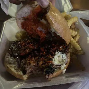 What ever there sandwich is.