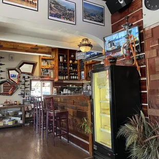 Bar and ordering area