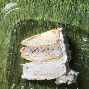 Super tasty cake! Moist and light with nut creme filling.