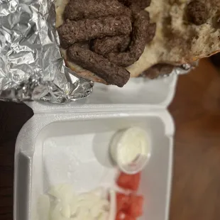 Deeeelish!!  10 piece Cevapcici (kabob)
