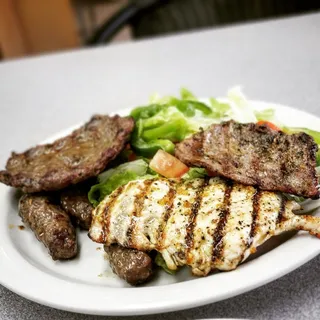 Mixed Grilled Platter with Fries