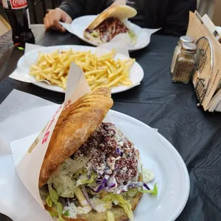 Loaded Doner Kebab( lamb)