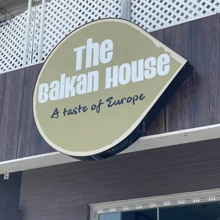 Front of the restaurant.