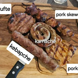 Balkan Style Meats