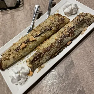 Crapes with Nutella!!!