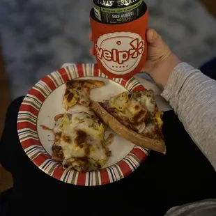 Repping Yelp with Ball Park Home Run Pizza