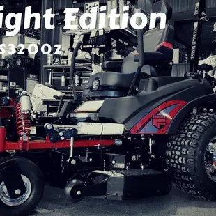 Ferris Midnight Edition....it's like riding your easy chair and cutting your grass at the same time!