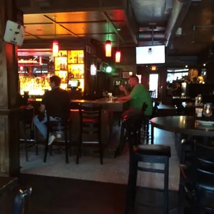 Nice bar area!