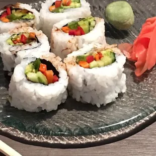 Veggie sushi
