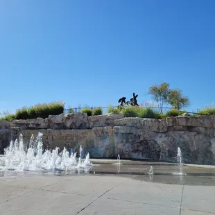 Spray playground