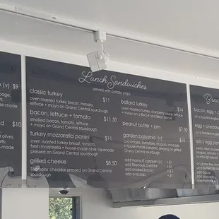 Overhead menu (8/17/22)