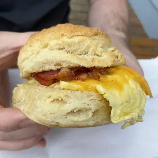 Ballard breakfast sandwich