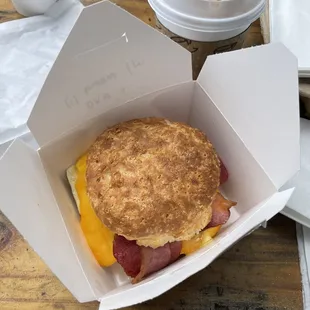 Ballard Biscuit Sandwich was amazing