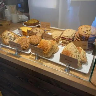 Some great baked goods on display
