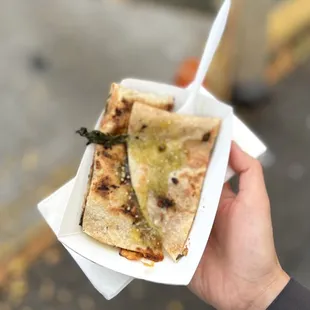 Half Veggie Quesadilla