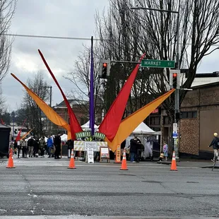 Market entrance