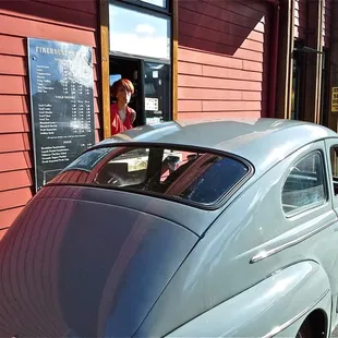 Drive-thru window