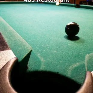 The pool tables were great and they are free on Mondays and Thursdays!!