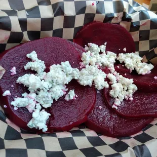 Pickled beets salad